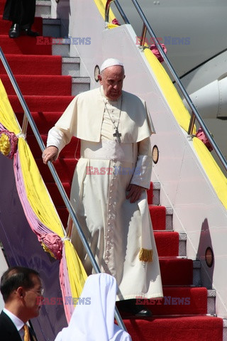 Papież Franciszek z pielgrzymką w Tajlandii