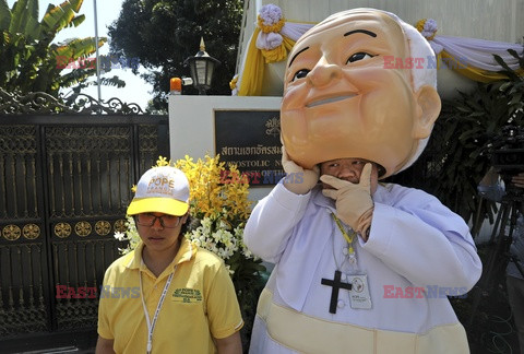 Papież Franciszek z pielgrzymką w Tajlandii