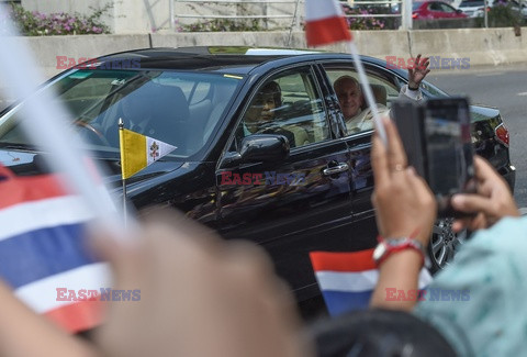 Papież Franciszek z pielgrzymką w Tajlandii