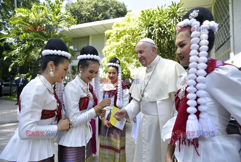 Papież Franciszek z pielgrzymką w Tajlandii