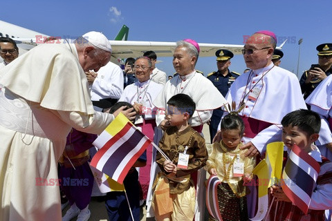 Papież Franciszek z pielgrzymką w Tajlandii