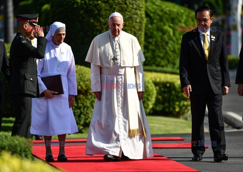 Papież Franciszek z pielgrzymką w Tajlandii