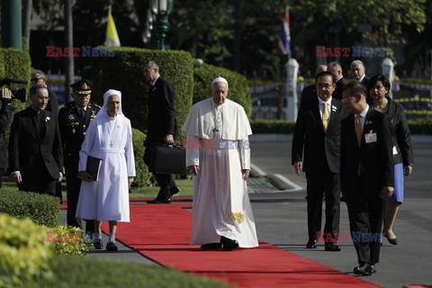 Papież Franciszek z pielgrzymką w Tajlandii