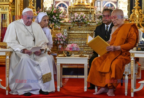 Papież Franciszek z pielgrzymką w Tajlandii