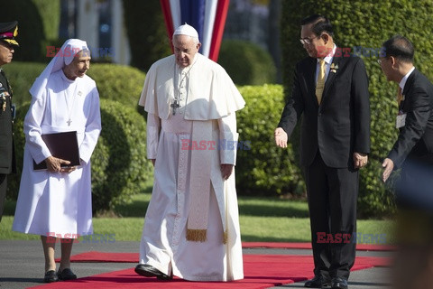 Papież Franciszek z pielgrzymką w Tajlandii