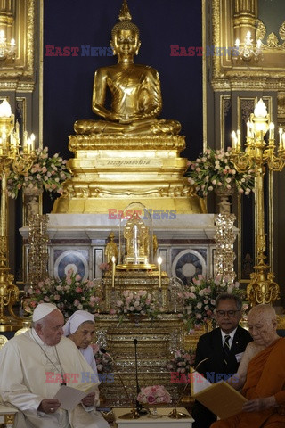 Papież Franciszek z pielgrzymką w Tajlandii