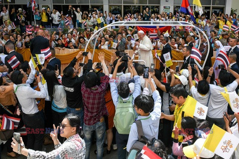 Papież Franciszek z pielgrzymką w Tajlandii