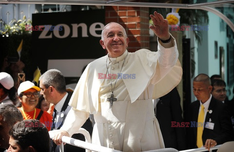 Papież Franciszek z pielgrzymką w Tajlandii