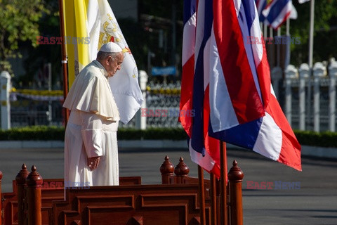 Papież Franciszek z pielgrzymką w Tajlandii