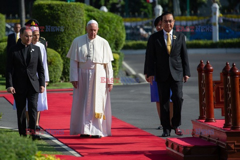 Papież Franciszek z pielgrzymką w Tajlandii