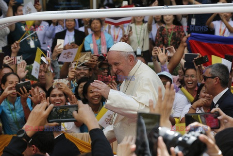 Papież Franciszek z pielgrzymką w Tajlandii