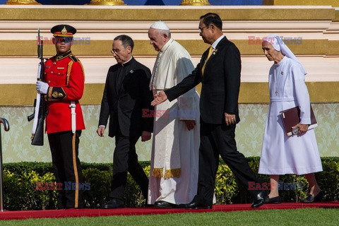 Papież Franciszek z pielgrzymką w Tajlandii