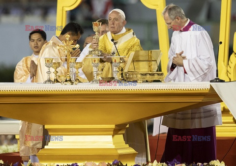 Papież Franciszek z pielgrzymką w Tajlandii