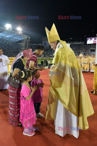 Papież Franciszek z pielgrzymką w Tajlandii