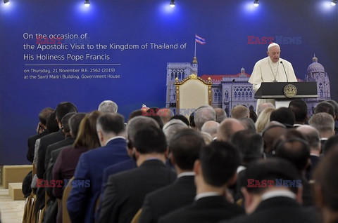 Papież Franciszek z pielgrzymką w Tajlandii