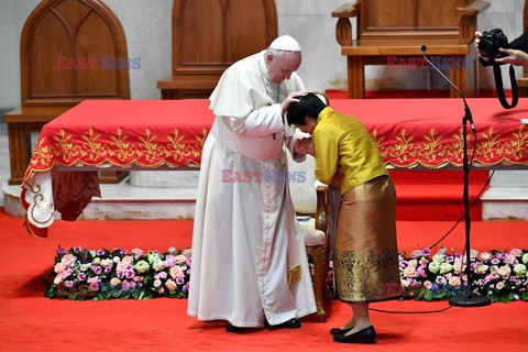 Papież Franciszek z pielgrzymką w Tajlandii