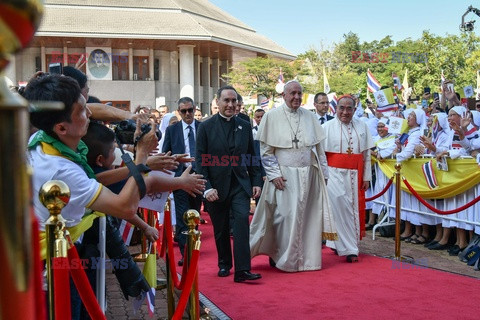 Papież Franciszek z pielgrzymką w Tajlandii