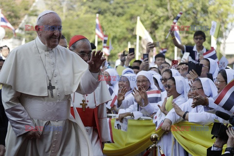 Papież Franciszek z pielgrzymką w Tajlandii