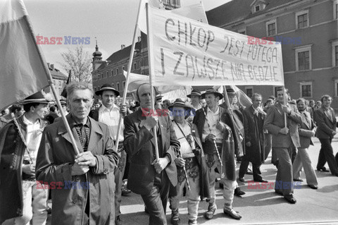 Strajki i demonstracje Solidarności