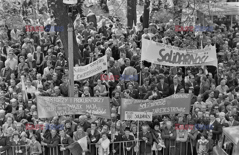 Strajki i demonstracje Solidarności