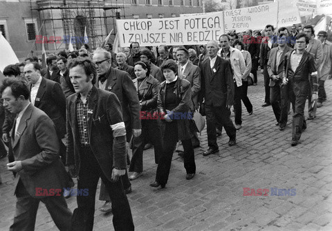 Strajki i demonstracje Solidarności