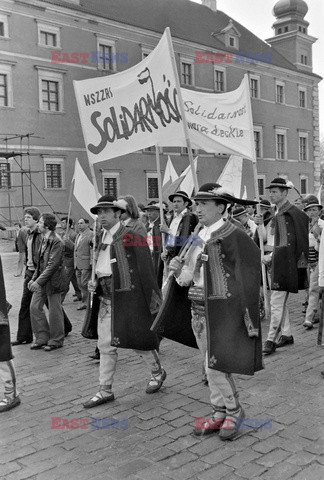 Strajki i demonstracje Solidarności