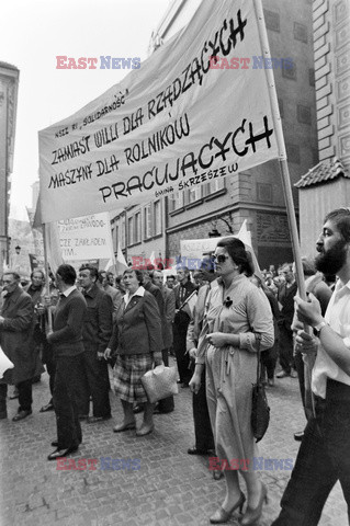 Strajki i demonstracje Solidarności