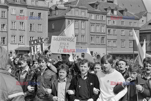 Strajki i demonstracje Solidarności