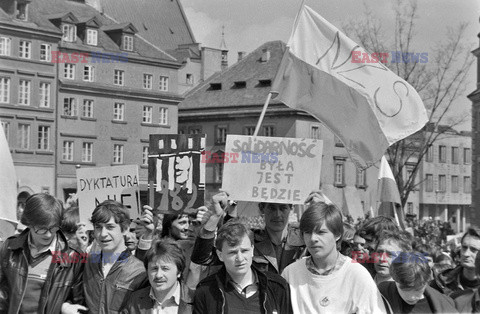 Strajki i demonstracje Solidarności