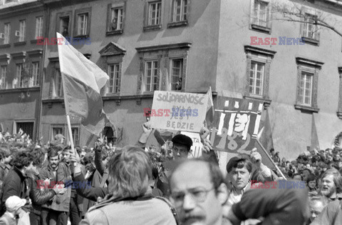 Strajki i demonstracje Solidarności