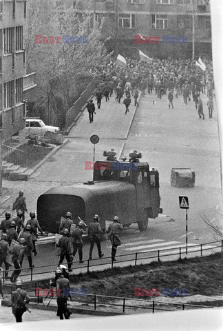 Strajki i demonstracje Solidarności