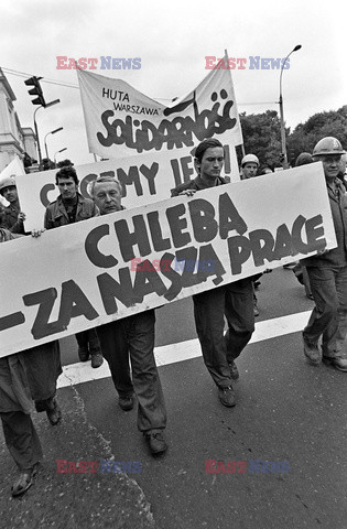 Strajki i demonstracje Solidarności