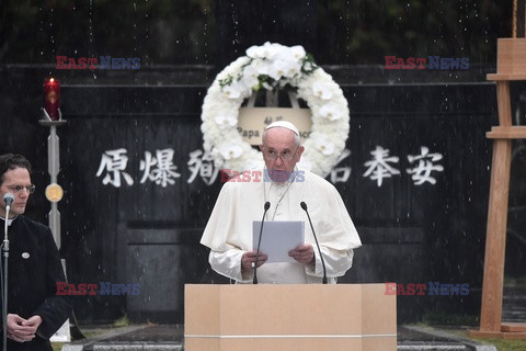 Papież Franciszek w Japonii