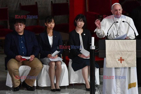 Papież Franciszek w Japonii