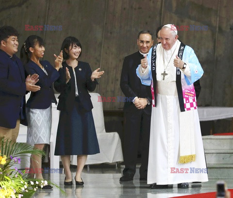 Papież Franciszek w Japonii