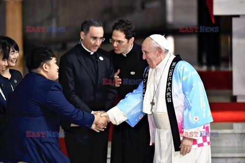 Papież Franciszek w Japonii