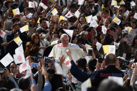 Papież Franciszek w Japonii