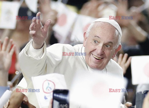 Papież Franciszek w Japonii