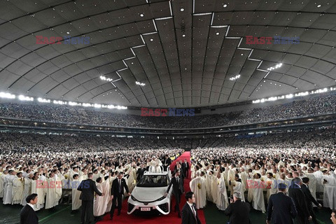 Papież Franciszek w Japonii