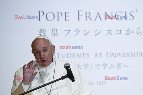 Papież Franciszek w Japonii