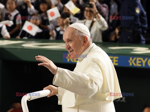 Papież Franciszek w Japonii