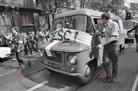 Strajki i demonstracje Solidarności