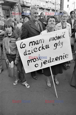 Strajki i demonstracje Solidarności