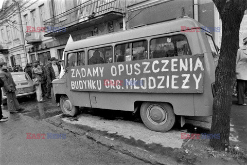 Strajki i demonstracje Solidarności