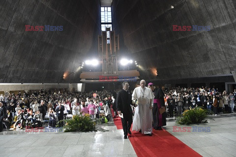 Papież Franciszek w Japonii