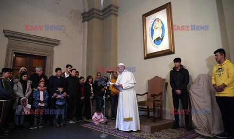 Uchodźcy na audiencji u Papieża Franciszka