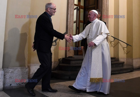 Uchodźcy na audiencji u Papieża Franciszka