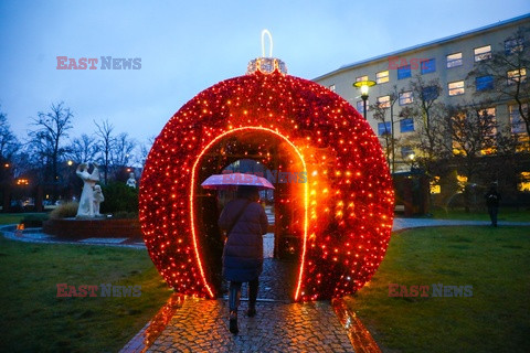 Świąteczne iluminacje w kraju