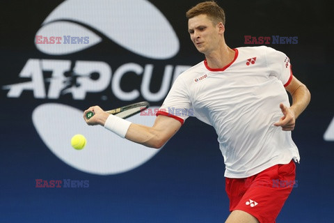 Polscy tenisiści na turnieju tenisowym ATP Cup w Sydney