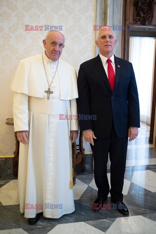 Mike Pence u papieża Franciszka